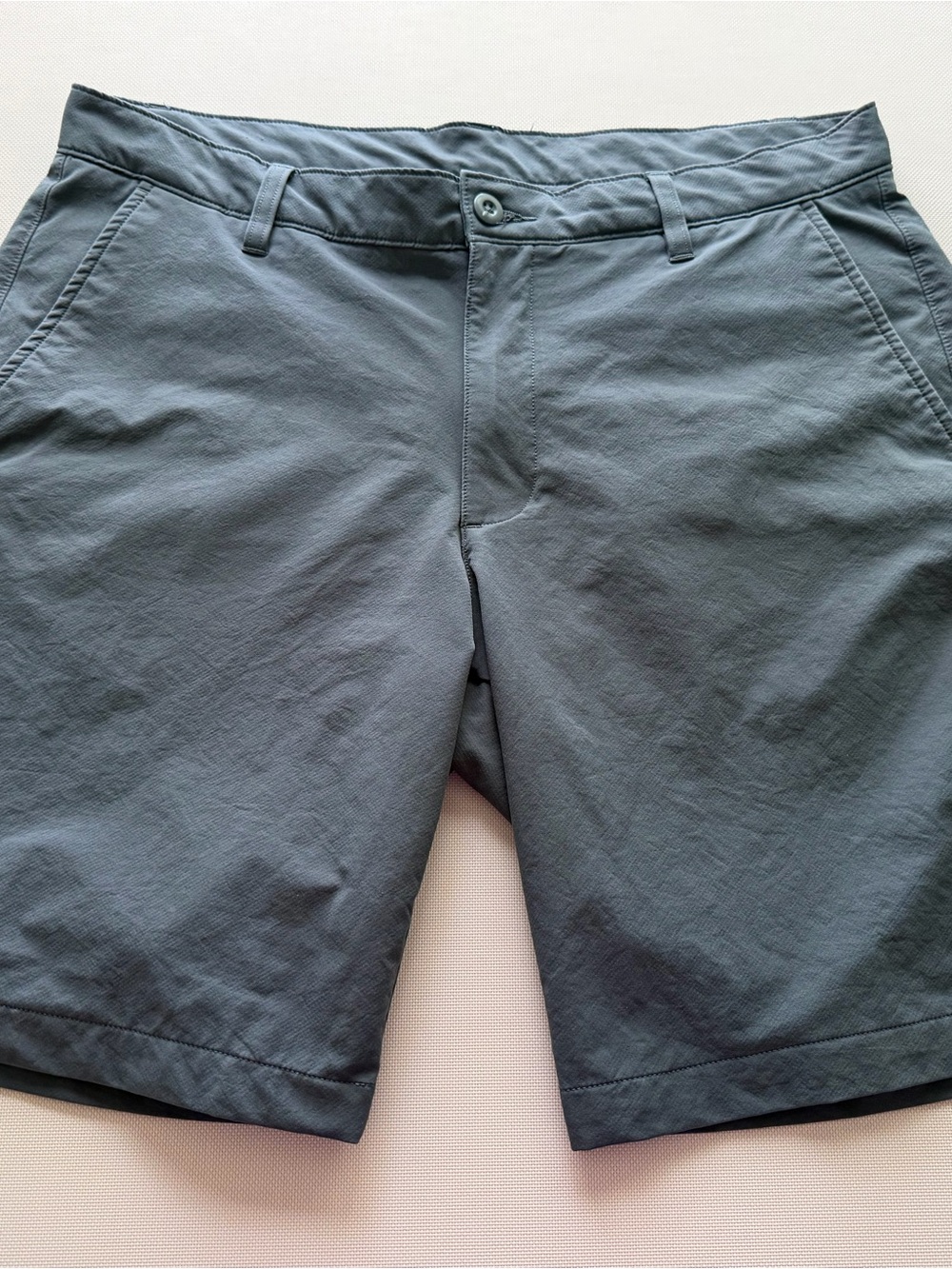 Under Armour Slate Blue Flat Front Men's Shorts